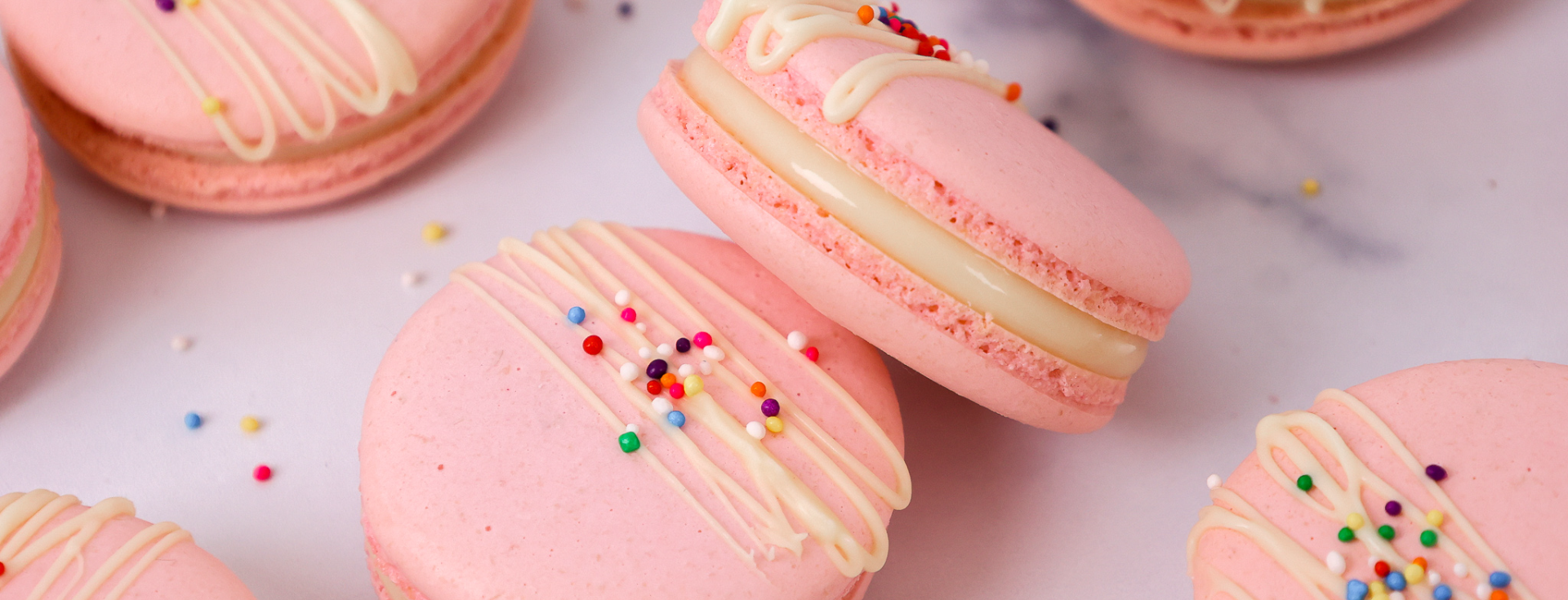 French Macarons with Vanilla Buttercream