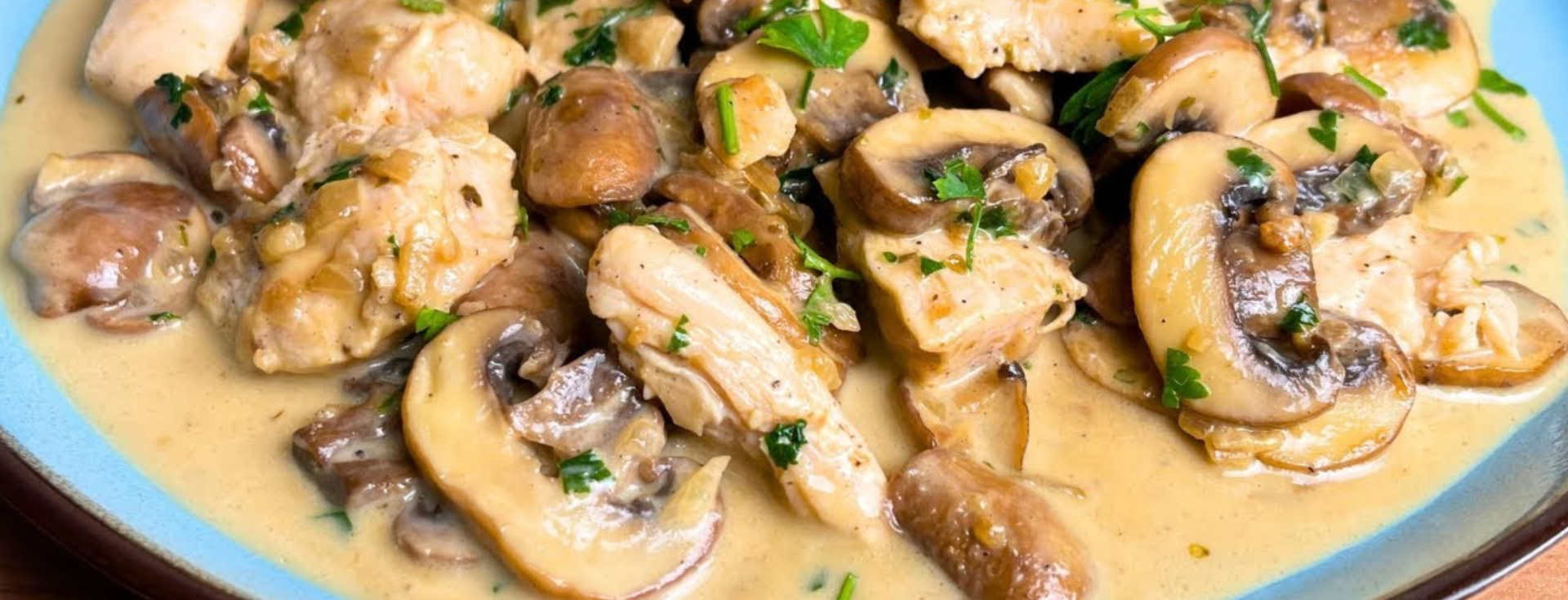 Creamy Garlic Mushroom Chicken4