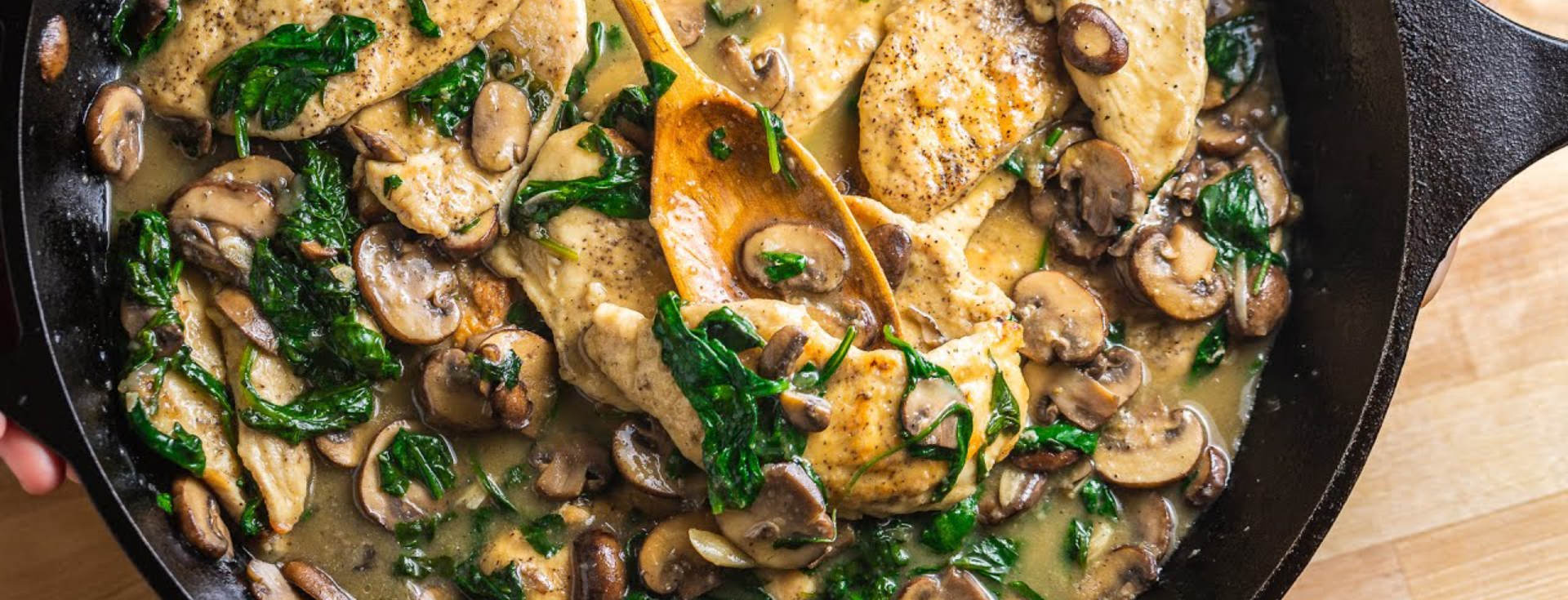 Creamy Garlic Mushroom Chicken3