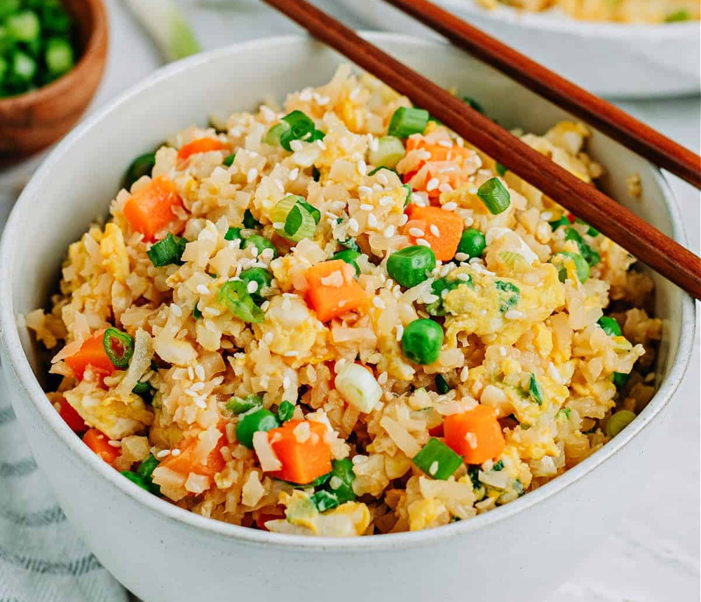 Low-Carb Cauliflower Fried Rice
