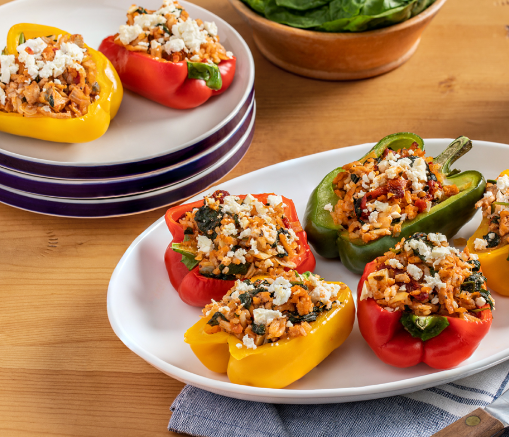 Greek Stuffed Bell Peppers