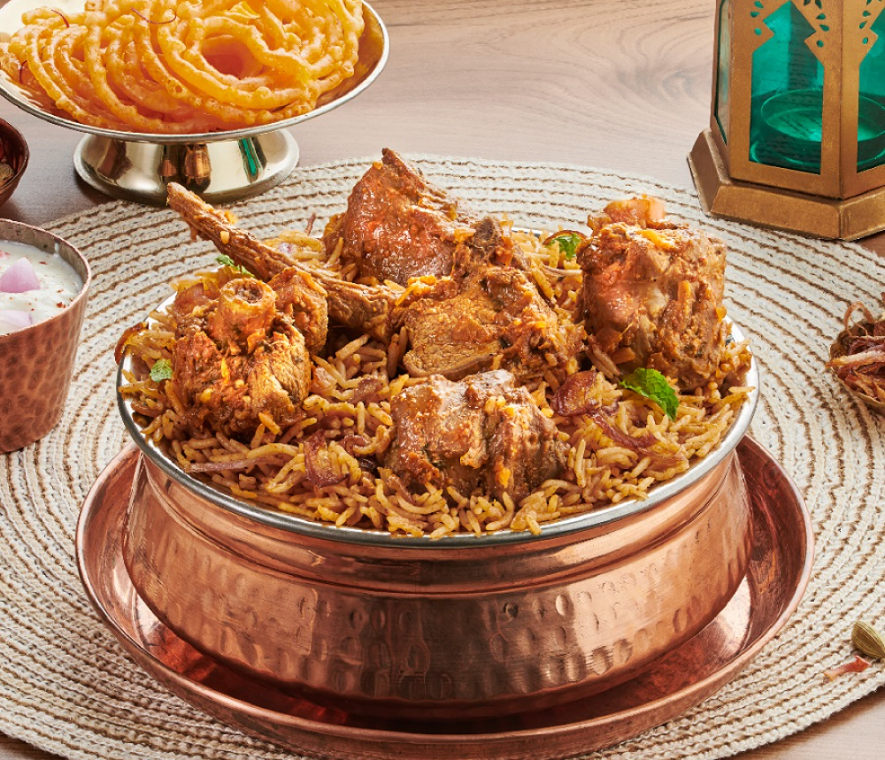 Hyderabadi Mutton Dum Biryani
