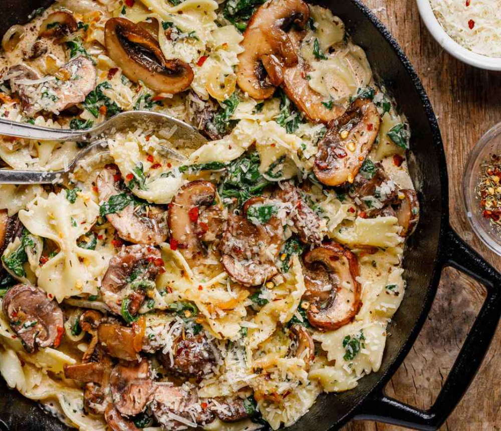 Creamy Garlic Parmesan Pasta